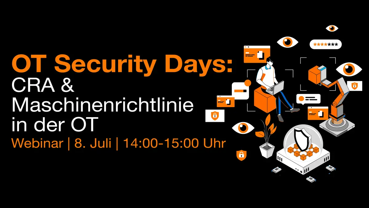 OT Security Days | Webinar: CRA & Maschienenrichtlinie in der OT