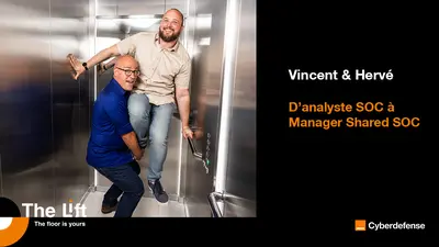 Vincent Bastin et Hervé Mazars ont pris The Lift pour nous raconter leur rencontre et l'évolution de carrière de Vincent. 
