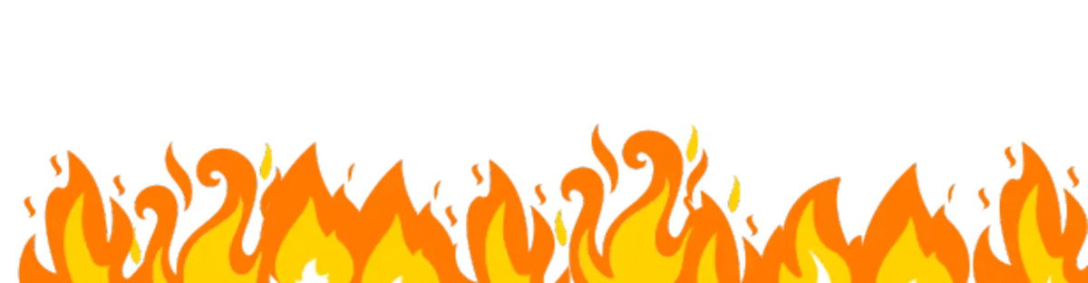 illustrative of fire