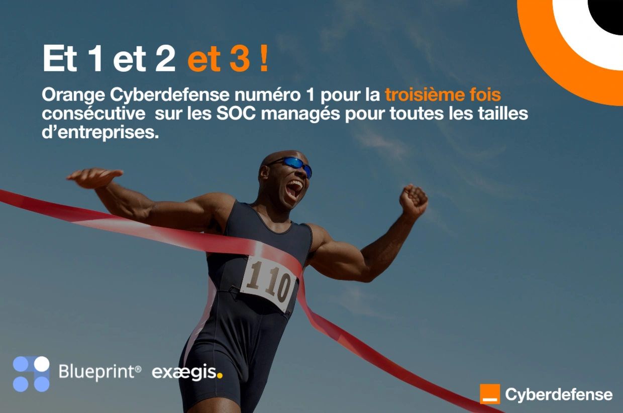 Orange Cyberdefense nommé leader sur les SOC managés pour la troisième fois consécutive par le Cabinet Exaegis. 