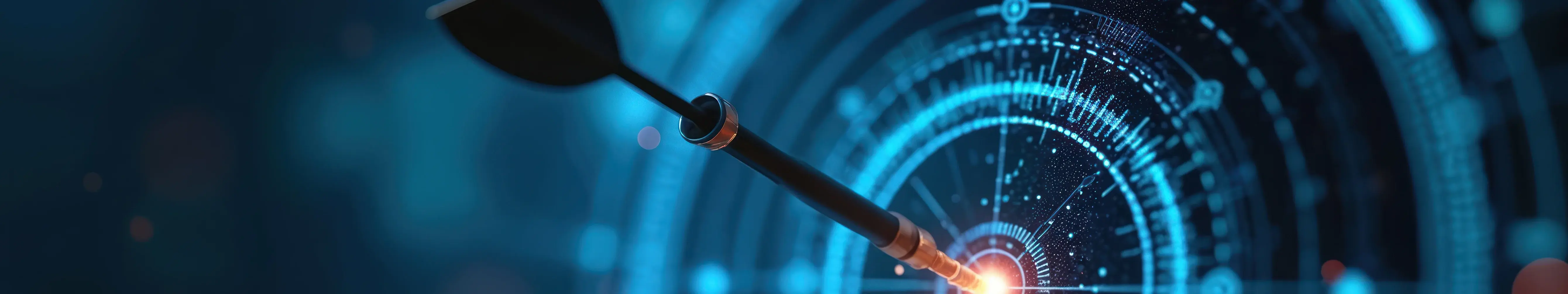 Afbeelding digitaal schot in de roos