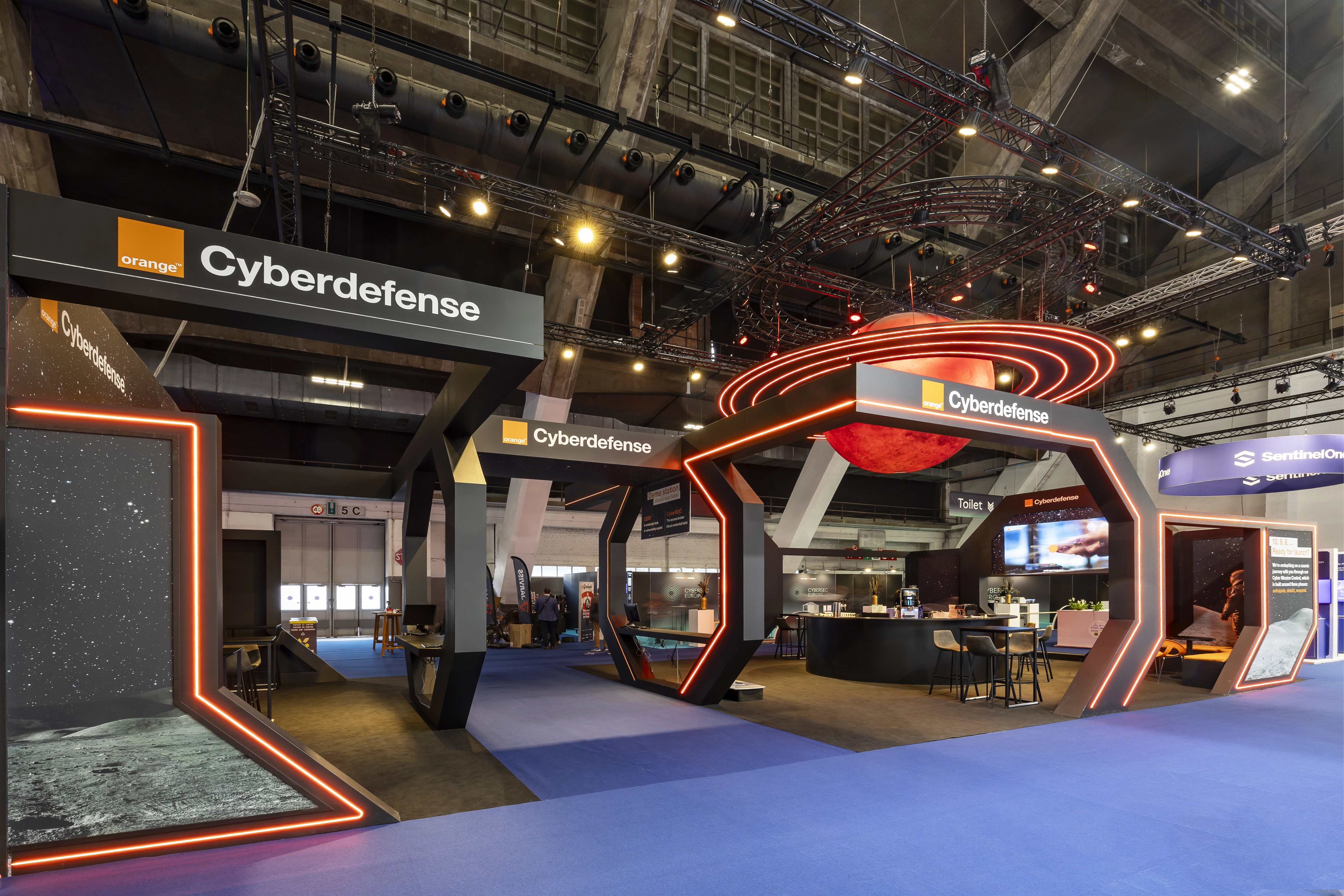 picture of booth on cybersec 2025