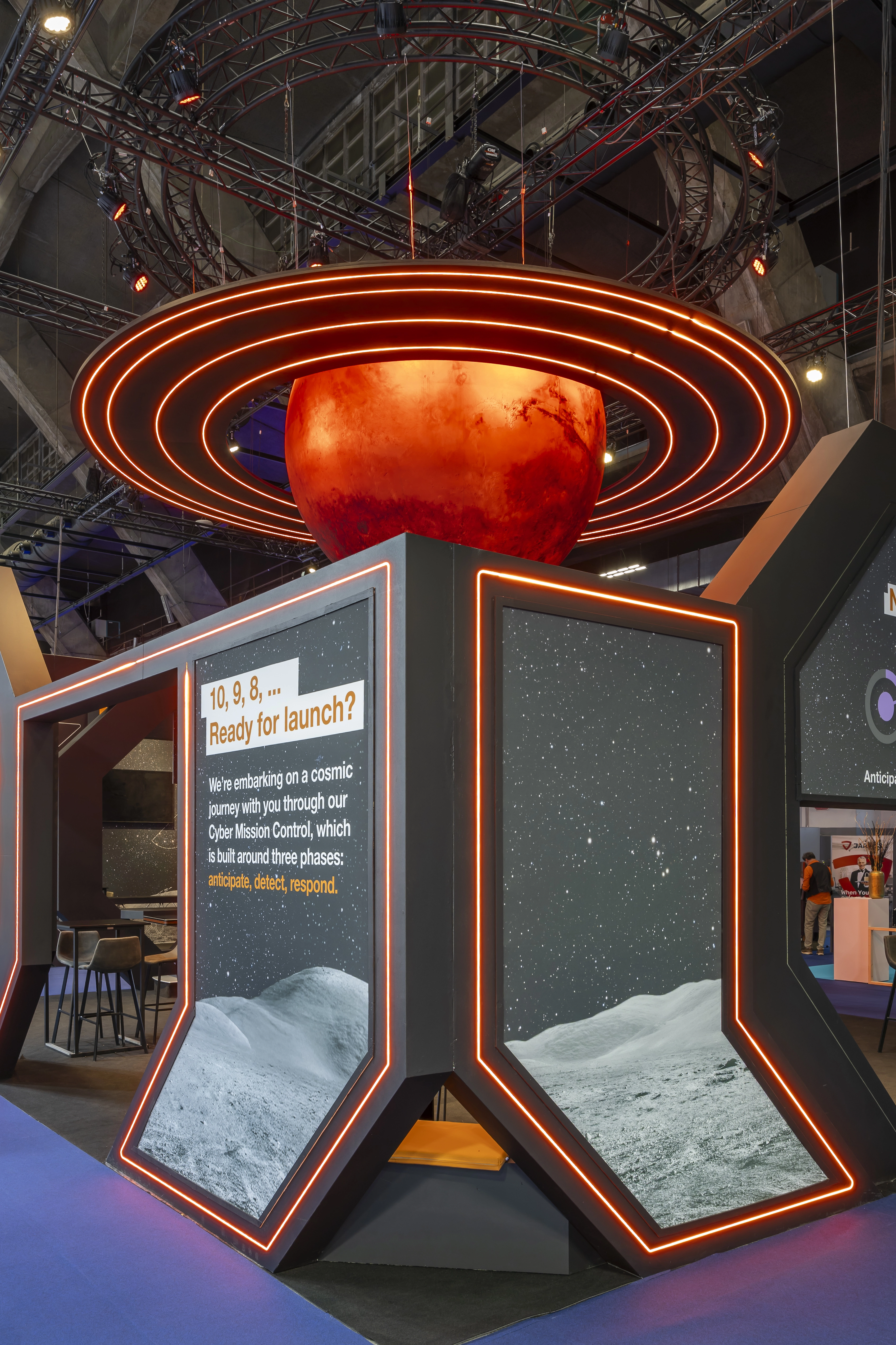 picture of booth on cybersec 2025