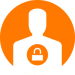 CONTROLE ACCES orange icon