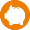 Picto Orange cochon