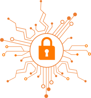 Schéma orange cadenas