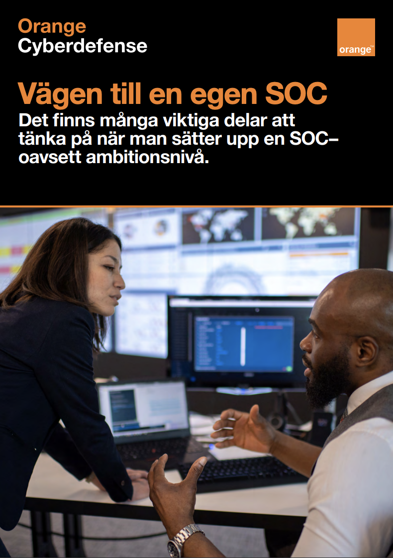 White paper: Vägen till en egen Security Operation Center (SOC)